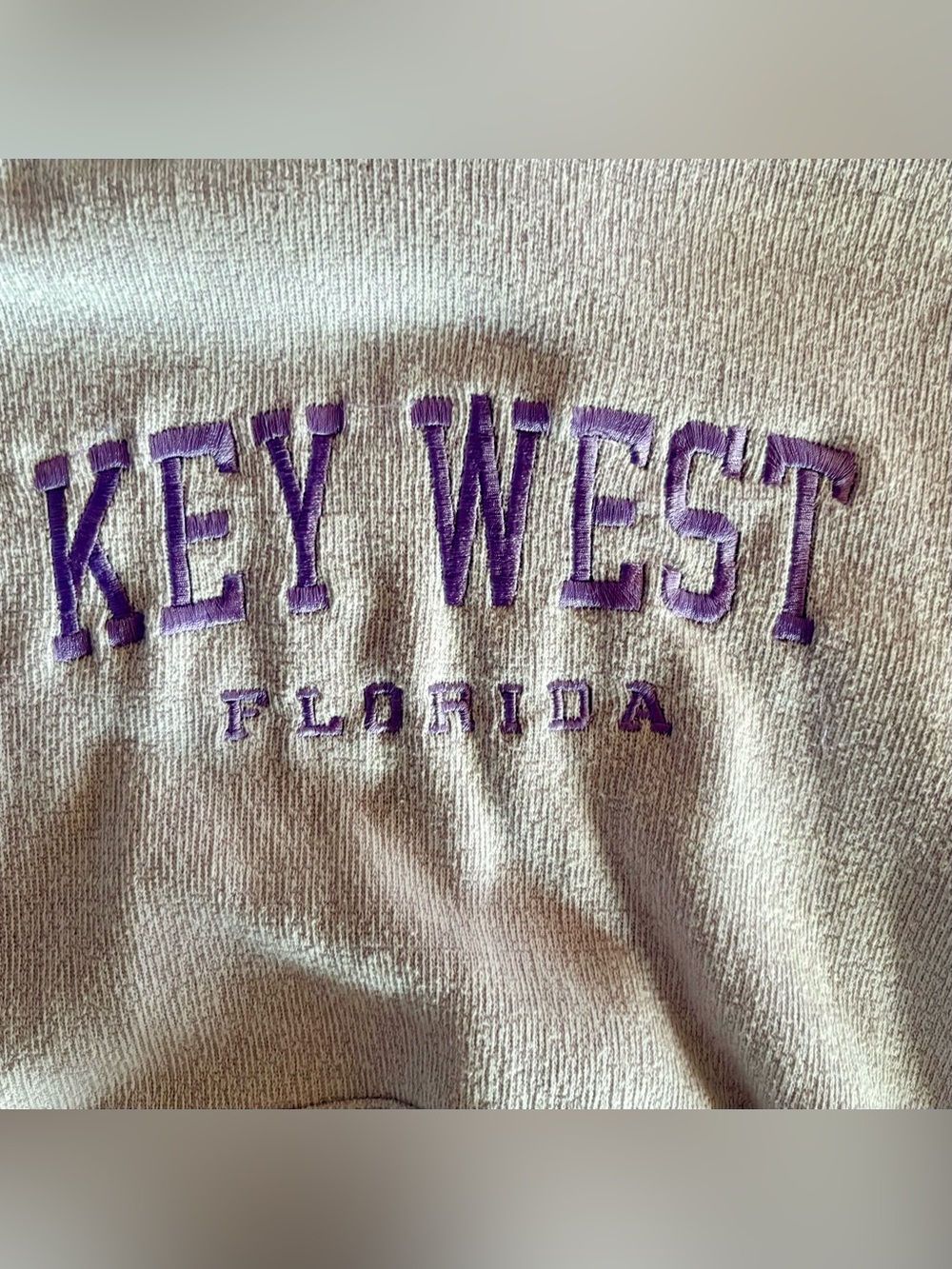 Key West embroidered sweatshirt hoodie women’s size small S